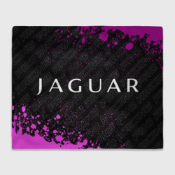 Плед 3D Jaguar pro racing: надпись и символ