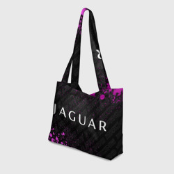 Пляжная сумка 3D Jaguar pro racing: надпись и символ - фото 2