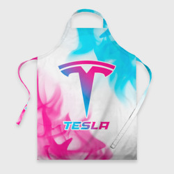 Фартук 3D Tesla neon gradient style