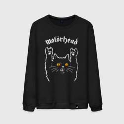 Мужской свитшот хлопок Motorhead rock cat