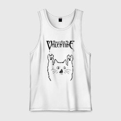 Мужская майка хлопок Bullet For My Valentine - rock cat