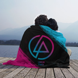 Плед 3D Linkin Park - neon gradient - фото 2