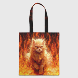Шоппер 3D Огненный рыжий котик