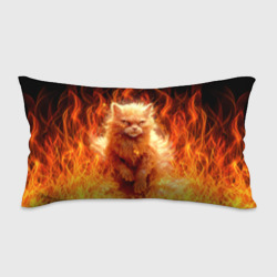 Подушка 3D антистресс Огненный рыжий котик