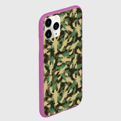 Чехол для iPhone 11 Pro матовый Камуфляж из раков - фото 2