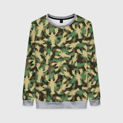 Женский свитшот 3D Камуфляж из раков