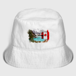 Мужская панама хлопок Канада и канадский флаг