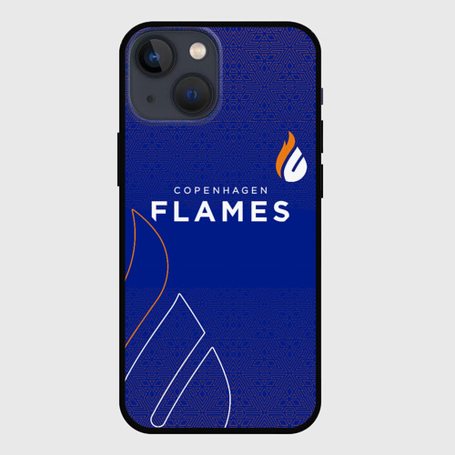 Чехол для iPhone 13 mini Форма Copenhagen Flames