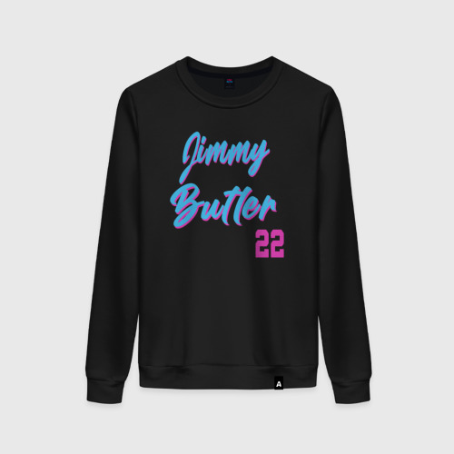 Женский свитшот хлопок Jimmy Butler 22, цвет черный