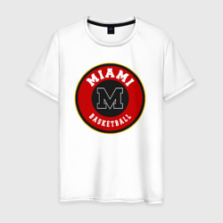 Miami Basket – Мужская футболка хлопок с принтом купить со скидкой в -20%