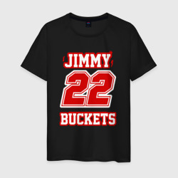 Jimmy Buckets 22 – Мужская футболка хлопок с принтом купить со скидкой в -20%