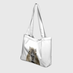 Пляжная сумка 3D Капибара пофигист - фото 2