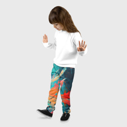 Детские брюки 3D Горный пейзаж осенью - фото 2