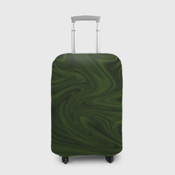 Чехол для чемодана 3D Зеленое размытие абстракция
