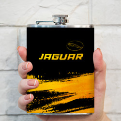 Фляга Jaguar - gold gradient: символ сверху - фото 2
