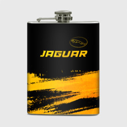 Фляга Jaguar - gold gradient: символ сверху