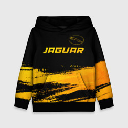 Детская толстовка 3D Jaguar - gold gradient: символ сверху