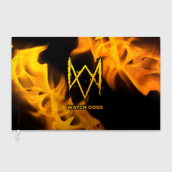 Флаг 3D Watch Dogs - gold gradient