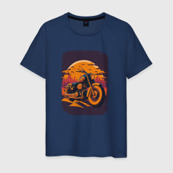 Мужская футболка хлопок Vintage Harley Tribute