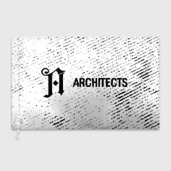 Флаг 3D Architects glitch на светлом фоне: надпись и символ