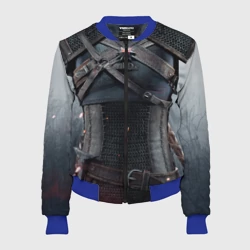 Женский бомбер 3D Броня Геральта