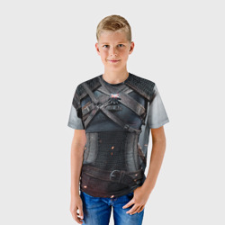 Детская футболка 3D Броня Геральта - фото 2