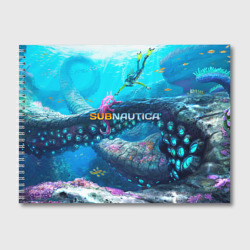 Альбом для рисования Подводный мир сабнавтики