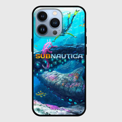 Чехол для iPhone 13 Pro Подводный мир сабнавтики