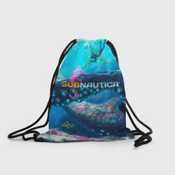 Рюкзак-мешок 3D Подводный мир сабнавтики