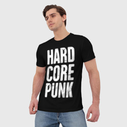 Мужская футболка 3D Hardcore punk - фото 2
