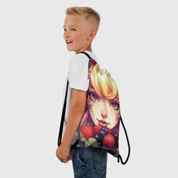 Рюкзак-мешок 3D Блондинка с ягодами - фото 2