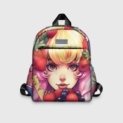 Детский рюкзак 3D Блондинка с ягодами
