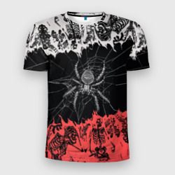 Мужская футболка 3D Slim Смертоносный паук