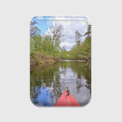 Картхолдер Magsafe магнитный Красная байдарка