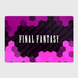 Магнитный плакат 3Х2 Final Fantasy pro gaming: надпись и символ