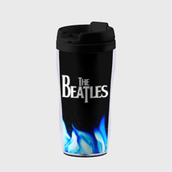Термокружка-непроливайка The Beatles blue fire