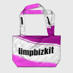 Пляжная сумка 3D Limp Bizkit rock Legends: надпись и символ