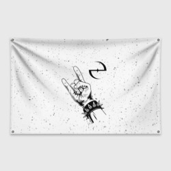 Флаг-баннер Evanescence и рок символ