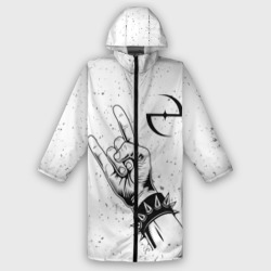 Мужской дождевик 3D Evanescence и рок символ