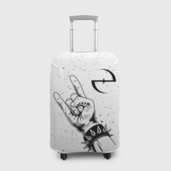 Чехол для чемодана 3D Evanescence и рок символ