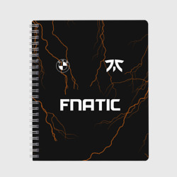 Тетрадь Форма Fnatic молнии