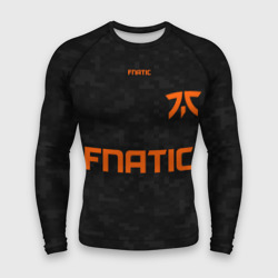 Мужской рашгард 3D Форма Fnatic pixels