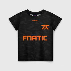 Детская футболка 3D Форма Fnatic pixels