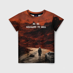 Детская футболка 3D AC DC Highway to hell