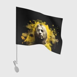 Флаг для автомобиля Nirvana Graffiti