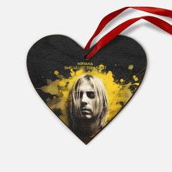 Деревянная игрушка Сердце Nirvana Graffiti