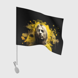 Флаг для автомобиля Nirvana Graffiti