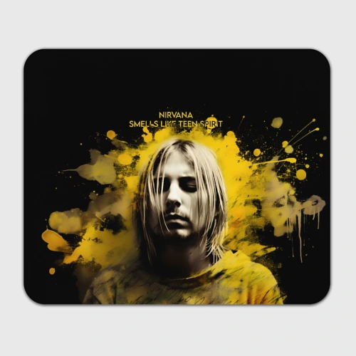Прямоугольный коврик для мышки Nirvana Graffiti