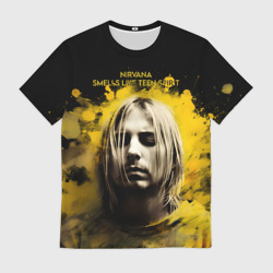 Мужская футболка 3D Nirvana Graffiti