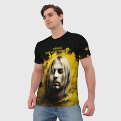 Мужская футболка 3D Nirvana Graffiti - фото 2